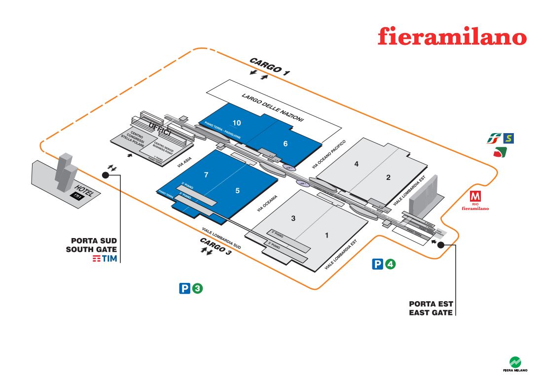 Map of the fair